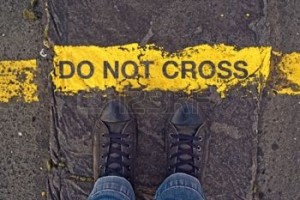 Do not cross